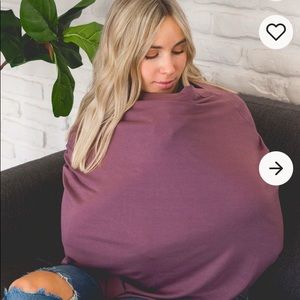 Copper Peal Multi Use Cover - Plum